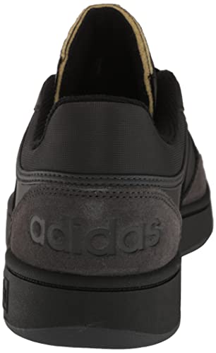 adidas Men's Hoops 3.0 Low Basketball Shoe, Black/Black/Carbon, 10