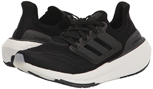 adidas Men’s Ultraboost Light Running Shoes (Ultraboost 23) Black/Black/Crystal White 5