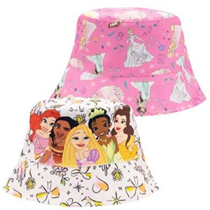 disney toddler bucket hat for girls, baby girl bucket hat, toddler bucket cap with frozen, minnie & princess, toddler hat
