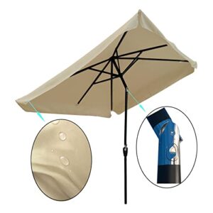 Patio Umbrellas+Outside Shade+Large Patio Umbrellas+Windproof+Patio Umbrella With Stand+Deck Balcony+Patio Umbrella Led+For Backyard Garden Deck Picnic