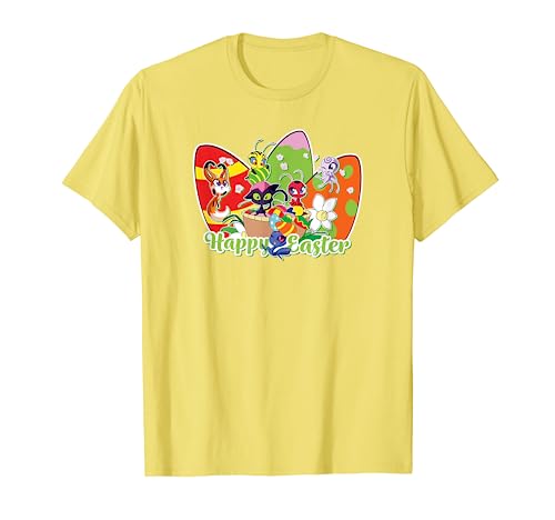 Miraculous Ladybug Spring Collection Happy Easter kwamis T-Shirt