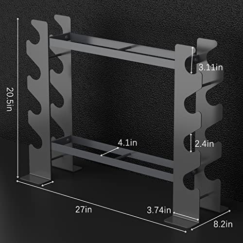 Lmdex Dumbbell Rack Stand Weight Rack for Dumbbells Holders Storage Home Gym(Rack only)