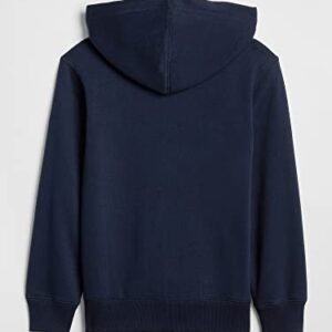 GAP Boys Logo Hoodie Sweatshirt, Blue Galaxy, Large US