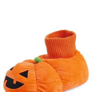 Gymboree,Slippers,Halloween Pumpkin,11-12