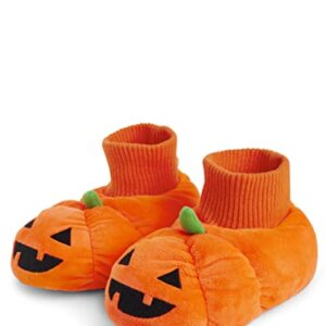 Gymboree,Slippers,Halloween Pumpkin,11-12