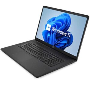 HP Pavilion 17.3-inch IPS Anti-Glare FHD Laptop (2022 Model), AMD Ryzen 7 5700U 8 Core Processor (Beats i9-10885H), 32GB RAM, 2TB PCIe SSD, Wi-Fi 6, Long Battery Life, Webcam, Bluetooth, Windows 11