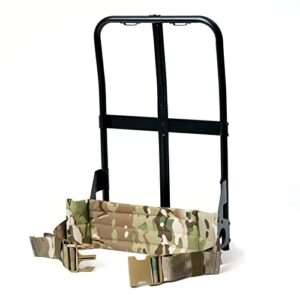 mt military alice pack frame with, kidney pad & waist belt multicam