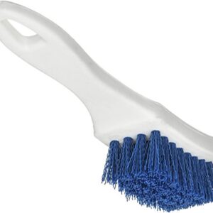 SPARTA 41395EC14 Plastic Scrub Brush, Detail Brush, Kitchen Brush With Hanging Hole For Cleaning, 7 Inches, Blue