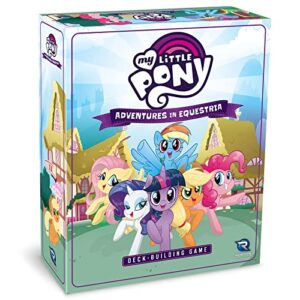 renegade game studios my little pony: adventures in equestria deck-building game - cooperative deck-building, 1-4 players, 45-90 min