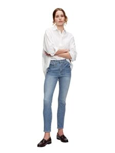 gap womens high rise skinny fit jeans, light indigo 6, 29 regular us
