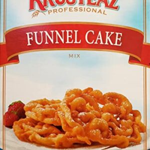 Krusteaz Professional Funnel Cake Mix, 5 lb Box with Krusteaz Professional Dessert Server