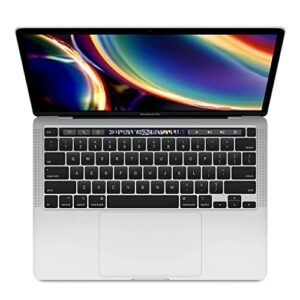 2020 apple macbook pro with intel core i5 (13-inch, 16gb ram, 1tb ssd storage) silver (renewed)