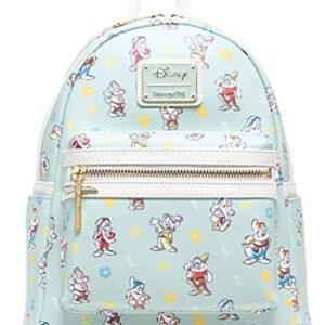 Loungefly Women's Disney Snow White and the Seven Dwarfs Green Backpack