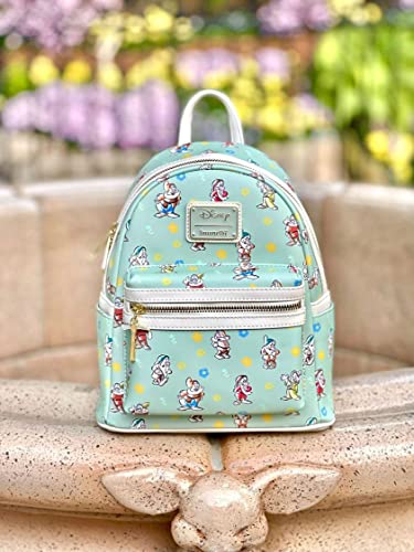 Loungefly Women's Disney Snow White and the Seven Dwarfs Green Backpack