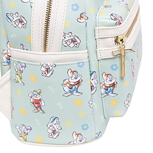 Loungefly Women's Disney Snow White and the Seven Dwarfs Green Backpack