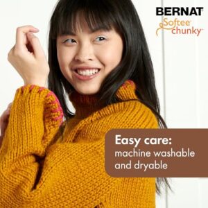 Bernat Softee Chunky School Yard Yarn - 3 Pack of 80g/2.8oz - Acrylic - 6 Super Bulky - 77 Yards - Knitting, Crocheting & Crafts