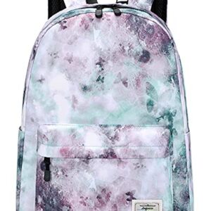 mygreen Backpack for Kids, Boys Preschool Backpack Toddler Kindergarten School Bookbag Tie Dye Ink Green