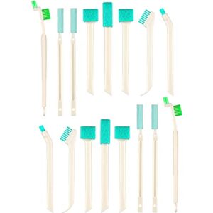 16 pcs small household cleaning brushes deep detail crevice cleaner brush set crevice cleaning tool 8 in 1 detail cleaning brush bottle cap brush for small holes corner space keyboard bottle tile
