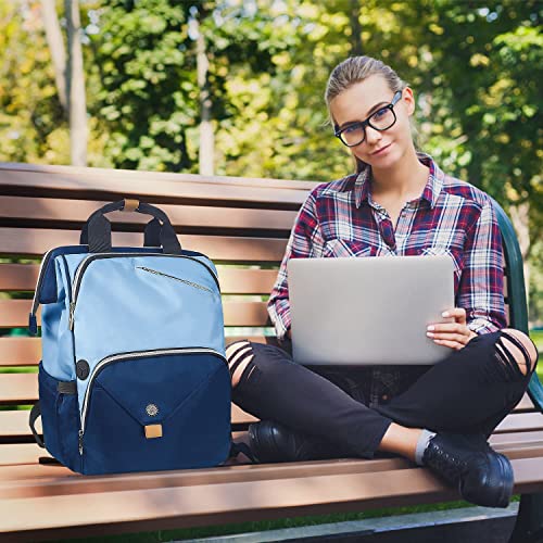 Hap Tim Laptop Backpack for Men&Women, Computer Backpack, College Backpack, Laptop Bags, Womens Travel Backpack, Birthday Gifts for Women&Men（7651-BL）