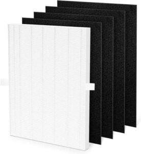 anycore 115115 size 21 replacement filter a compatible with winix c535, plasmawave 5300, 5300-2, 6300, 6300-2, p300, 9000, 5000, 5000b, h13 true hepa filter