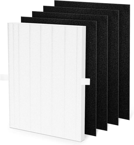 Anycore 115115 Size 21 Replacement Filter A Compatible with Winix C535, PlasmaWave 5300, 5300-2, 6300, 6300-2, P300, 9000, 5000, 5000B, H13 True HEPA Filter