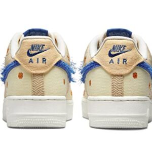 Nike Mens Air Force 1 Low DV2215 100 Los Angeles Flea - Size 10 Sail/Blue