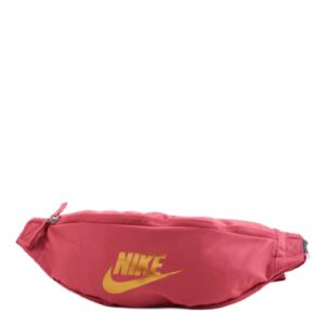nike heritage hip pack (archaeo pink/gold, one size)