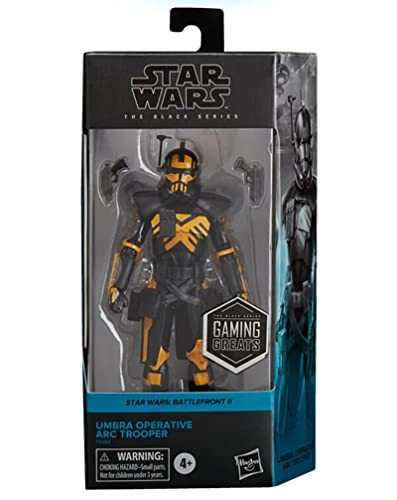 Star Wars Umbra Operative ARC Trooper The Black Series Toy 6-Inch-Scale Collectible Action Figure and Accessories, Kids Ages 4 and Up