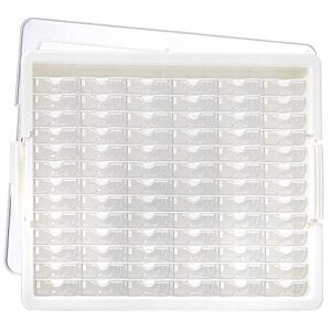 Bead Storage Solutions 45 Piece Assorted Craft Supplies Organizer & Elizabeth Ward Bead Storage Solutions 82 Piece Tiny Craft Supplies Organizer