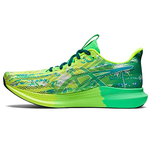 ASICS Men's Noosa TRI 14 Running Shoes, 11.5, Safety Yellow/White