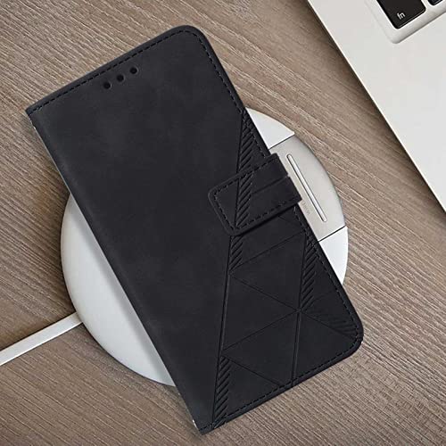Flip Case Cover Wallet Case Compatible with Infinix Hot 10 Lite-Smart 5-X657,Premium PU Leather Adjustable Cross-Body Strap with Card Holder Flip Protective Cover [Kickstand Feature] [Wrist Strap] Pho