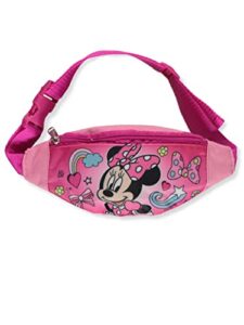 minnie mouse little girl fanny pack - kids phone pouch waist bag