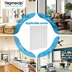 Vagmecip 115115 Size 21 Replacement Filter A Compatible with Winix C535, Winix PlasmaWave 5300, 6300, 5300-2, 6300-2, P300 Plasma wave Air Purifier, True HEPA Filter - 2 Pack