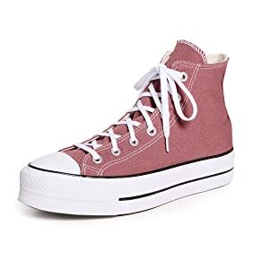 Converse Women's Chuck Taylor All Star Lift Sneakers, Saddle/Black/White, 8 Medium US