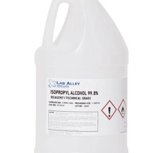 Isopropyl Alcohol 99.8% Lab Grade, 4 x 4 Liters Case