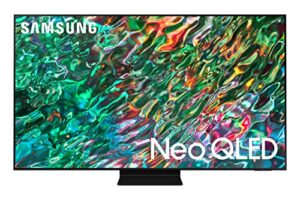 samsung 43-inch class neo qled 4k qn90b series mini led quantum hdr 24x, dolby atmos, object tracking sound+, anti-glare, ultra viewing angle, smart tv with alexa built-in (qn43qn90bafxza, 2022 model)