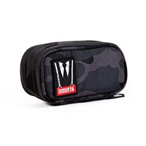 DIME BAGS Omerta Goodfella | Carbon Filter Padded Pod | Low-Profile and Sleek Design (6 inch, Camo)