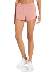 koral womens alice crepe tennis shorts, dusty rose, x-small us