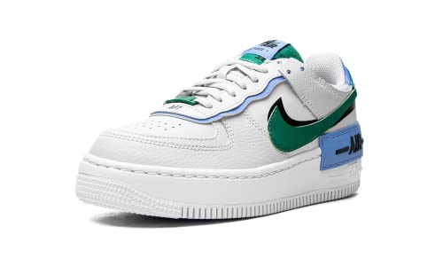 Nike Women's Air Force 1 Shoes, Photon Dust/Malachite-black, 7