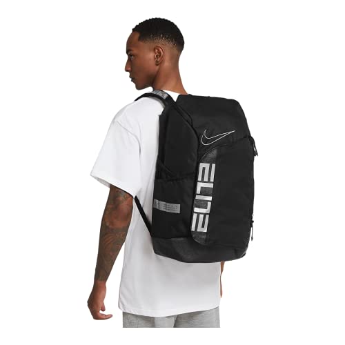 Nike Elite Pro Basketball Backpack BA6164 (Black/Black/Grey, One Size)