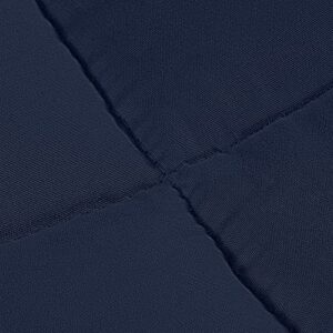 Utopia Bedding All Season Down Alternative Quilted Twin/Twin XL Comforter - Duvet Insert with Corner Tabs- Machine Washable – Bed Comforter - Navy