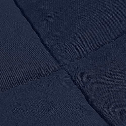 Utopia Bedding All Season Down Alternative Quilted Twin/Twin XL Comforter - Duvet Insert with Corner Tabs- Machine Washable – Bed Comforter - Navy