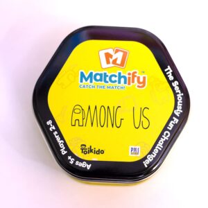 Matchify Card Game: Among Us Card Game| The Seriously Fun Challenge for Families Kids and Friends Travel Party Card Game - Catch The Match, Match Crewmates – Learning Game Easter Basket Stuffer