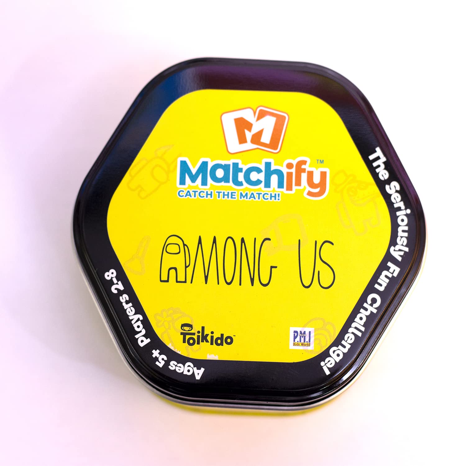 Matchify Card Game: Among Us Card Game| The Seriously Fun Challenge for Families Kids and Friends Travel Party Card Game - Catch The Match, Match Crewmates – Learning Game Easter Basket Stuffer