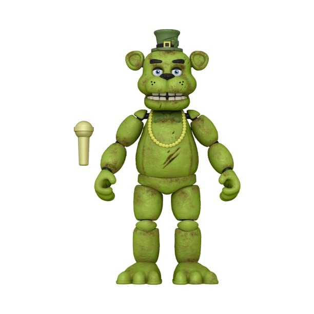 Funko Five Nights at Freddy's Shamrock Freddy Action Figure Plush (Shamrock Freddy Figure)