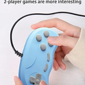 Fadist Handheld Game Console, Retro Mini Game Console with 500 Classic Games, 3.0 inch Screen, Rechargeable Battery, Portable Game Console, Support TV, Ideal Gift for Kids, Friend, Lover