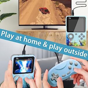 Fadist Handheld Game Console, Retro Mini Game Console with 500 Classic Games, 3.0 inch Screen, Rechargeable Battery, Portable Game Console, Support TV, Ideal Gift for Kids, Friend, Lover