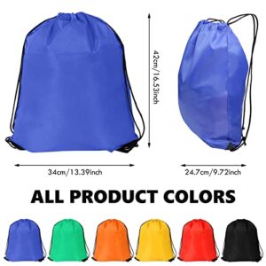 2PCS Drawstring Backpack PE Bags Gym Cinch Tote Sackpack Sack Bulk Draw String Bag Softball Gifts Storage Workout Bags for Party Gym Sports Shopping Travel Swimming Beach Accessories