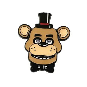 Five Night Freddy Pin Zinc Alloy Anime Cartoon Horror Pin for Boys Girls and Women (1)