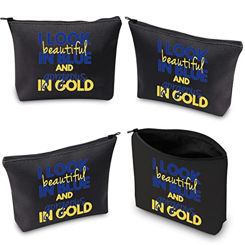 WCGXKO Sigma Gamma Rho I Look Beautiful In Blue And Gorgeous In Gold Sorority Paraphernalia Gift (Blue And Gold black)